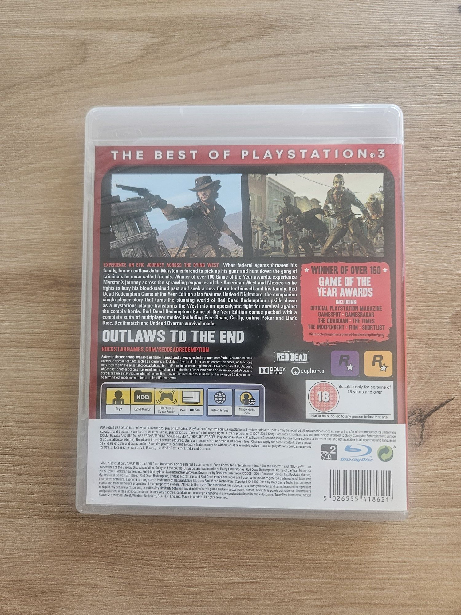 Red Dead Redemption GOTY PS3