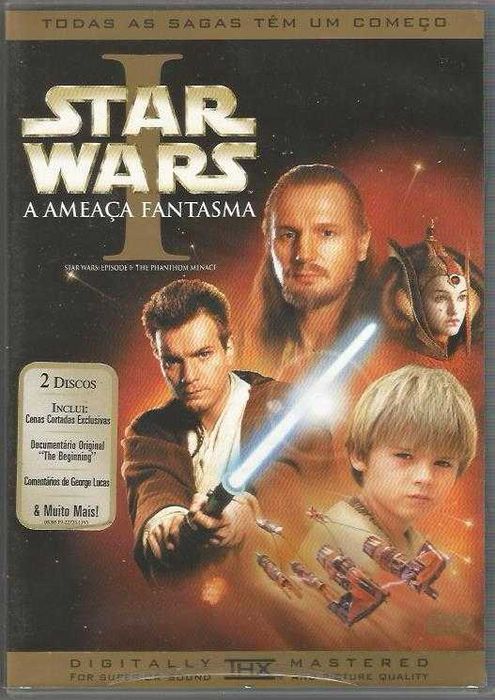 Star Wars: Caixa episódios I e II (edição 2 DVD) (1999/2002)