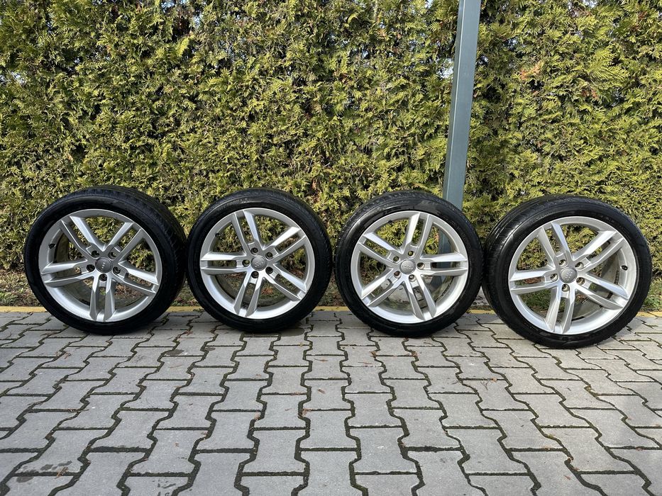 Продам колеса Ауді, диски з резиною літні  5х112 р18