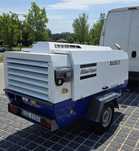 Kompresor spreżarka śrubowy Atlas Copco XAHS 186  12 Bar