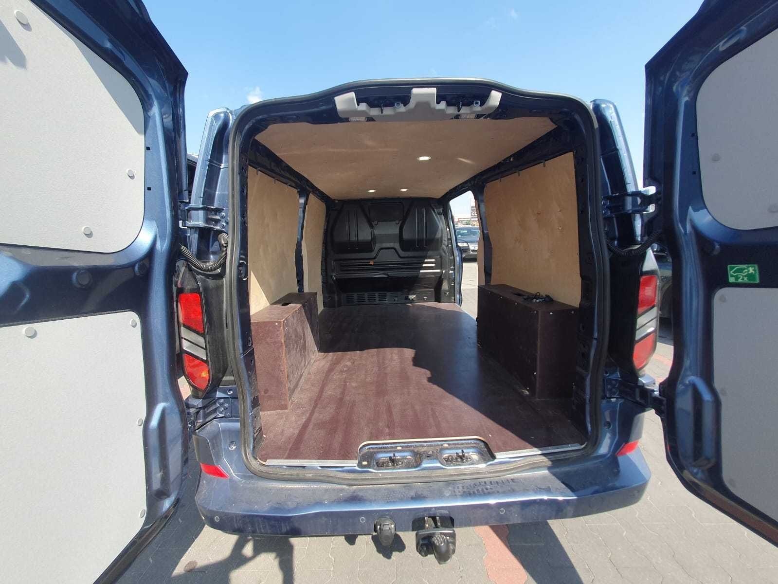 Zabudowa paki Ford Custom, CUSTOM II, VW T7 sklejka, podłoga boki