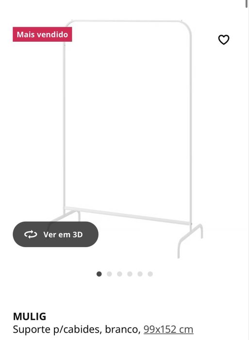 Charriot ikea branco
