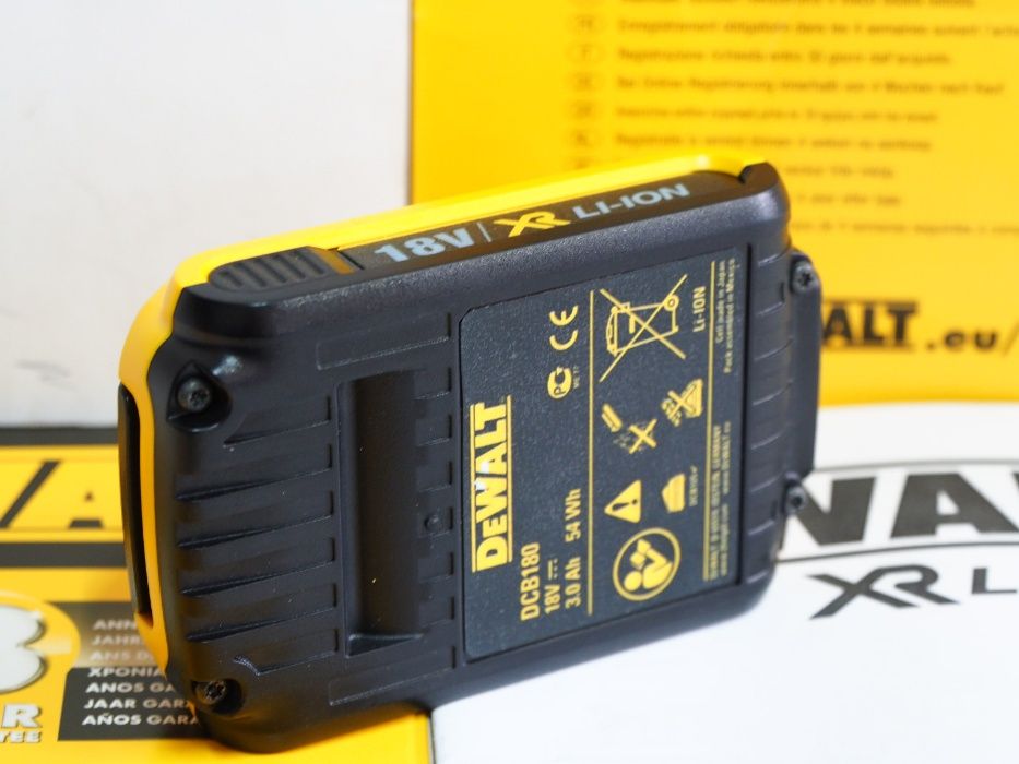 DEWALT 18V 3AH bateria akumulator wkrętarka klucz pop berner bti