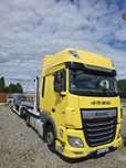 Naczepa autotransporter LF6 Aksoylu + daf xf106