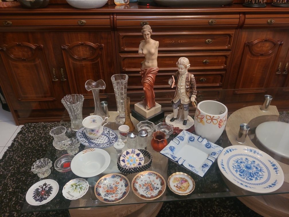 Lote de peças decorativas