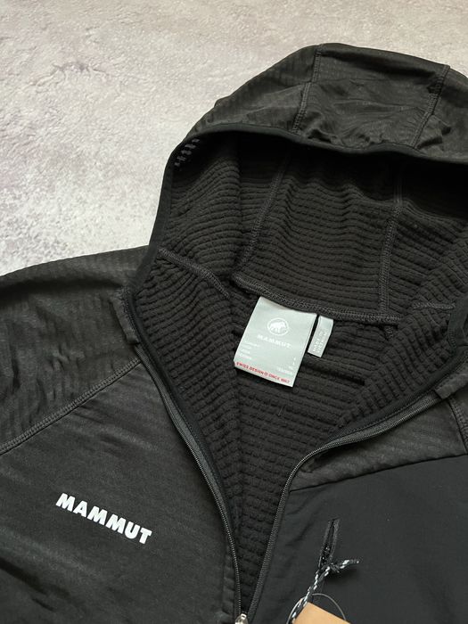 Л(size) Нова! Чоловіча трекінгова термо кофта Mammut з капюшоном