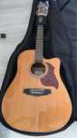 Guitarra eletroacustica J & D D-150SCE NT Natural- com case