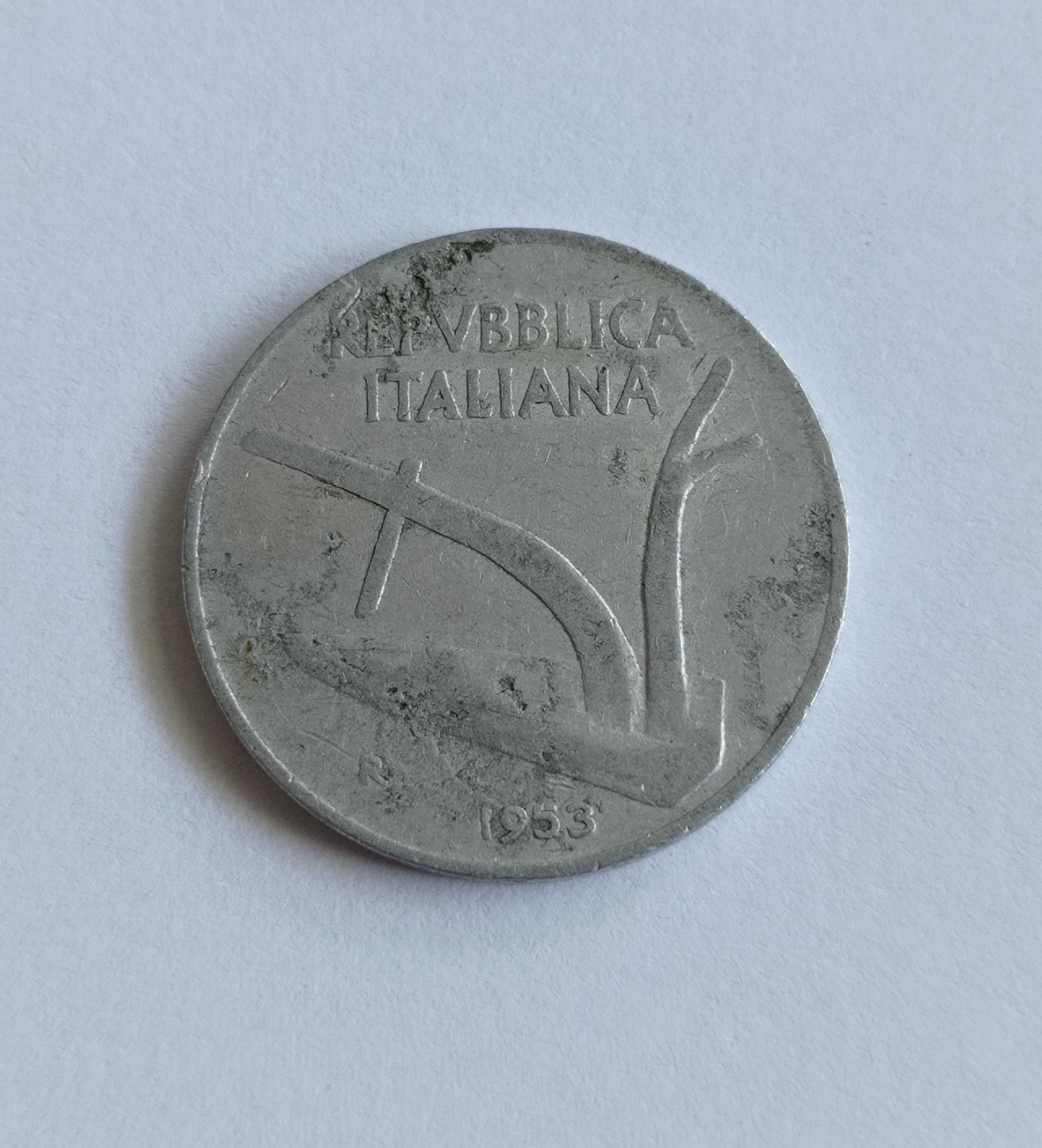 10 lire Włochy 1952, 1953, 1973, 1976