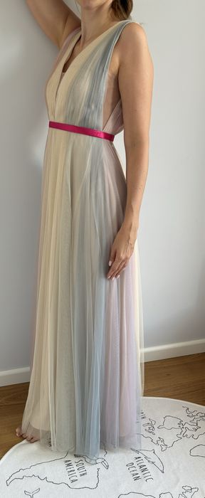 Suknia dla światlowej, tiulowa S