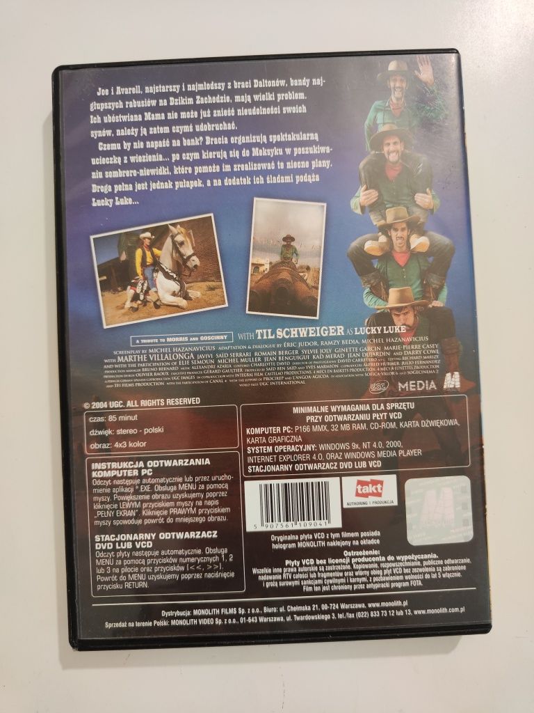 Lucky Luke - 2x płyta VCD