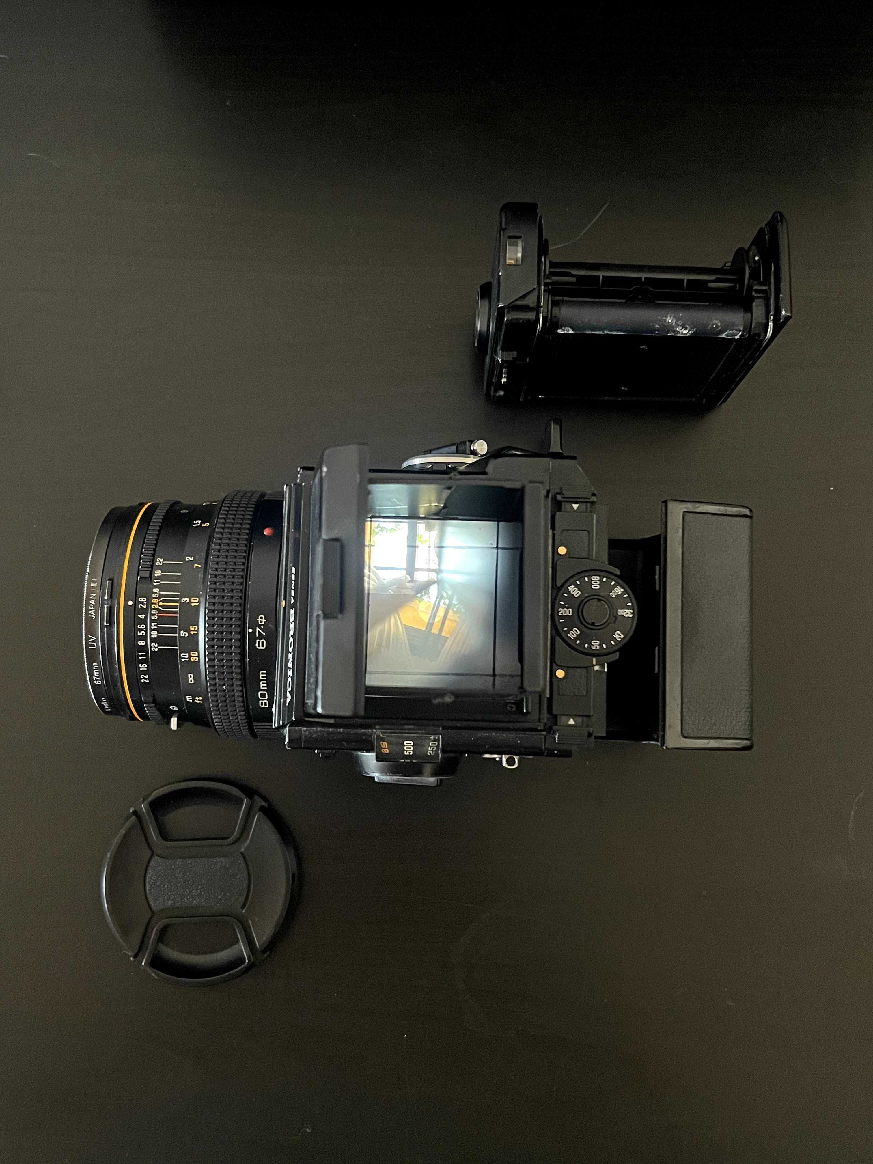 Câmera Zenza Bronica SQ-A médio formato