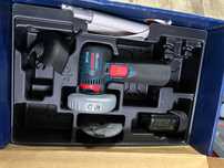 Szlifierka katowa Bosch MINI GWS 12v-76 2x bateria, ladowarka NOWA