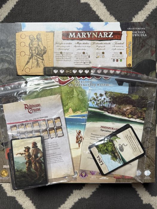 Gra planszowa Robinson Crusoe + DODATKI