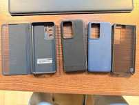 SAMSUNG S21 zestaw etui  4 szt