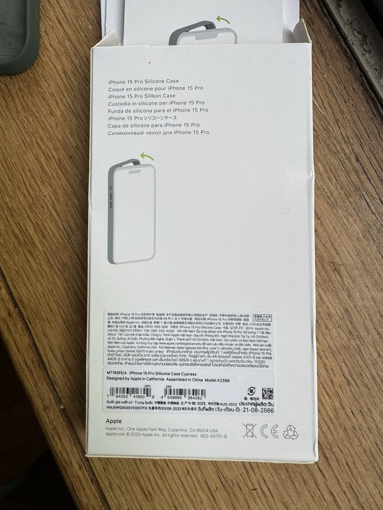 Capa Apple iphone 15 pro magsafe - orange sorbet