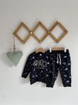 Komplet h&m 80 bluza spodnie dresowe w planety