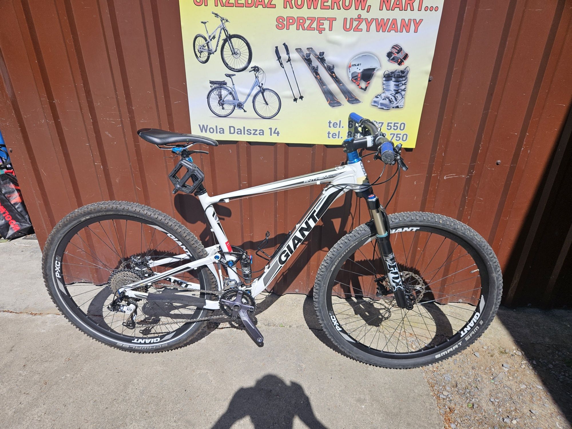 Rower górski mtb full Giant koła 29 Fox