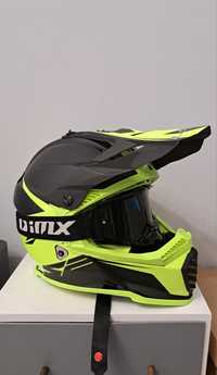 Kask Motocyklowy LS2 MX437 FAST EVO ROAR r.XL + gogle