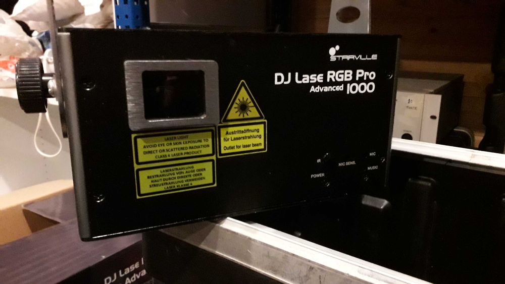 Starville DJ Lase RGB Pro Advanced 1000 como novo