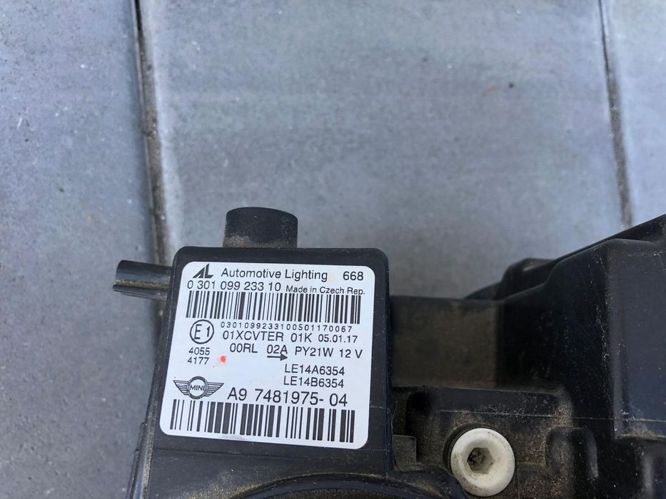 Lampa MINI lewa przednia Countryman, Cooper F60 lewy przód
