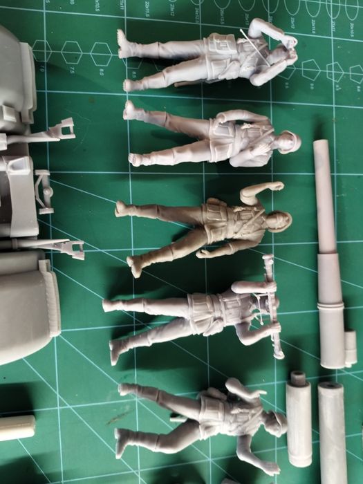 Model, armata p/lot. 8,8cm