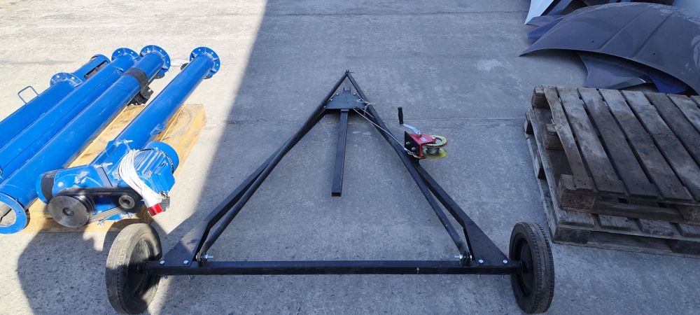 Шнек вигружний 8м з ситом