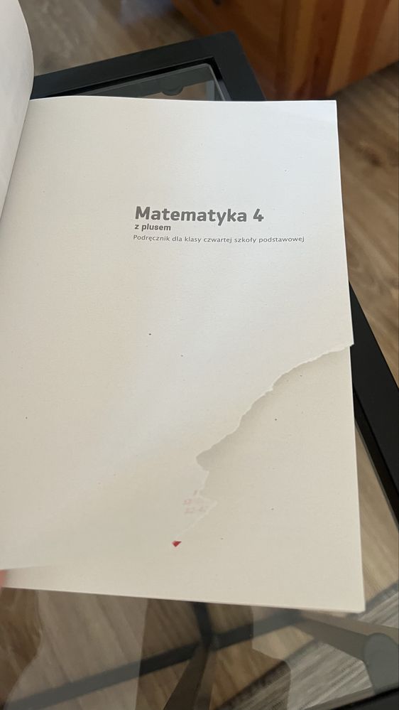 Podręcznik matematyka z plusem klasa 4