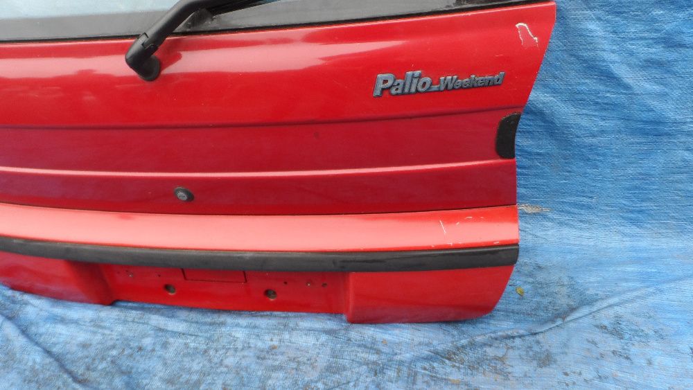 FIAT PALIO WEEKEND 1998 Rok KLAPA TYŁ Szyba Oryginał Opolskie Części