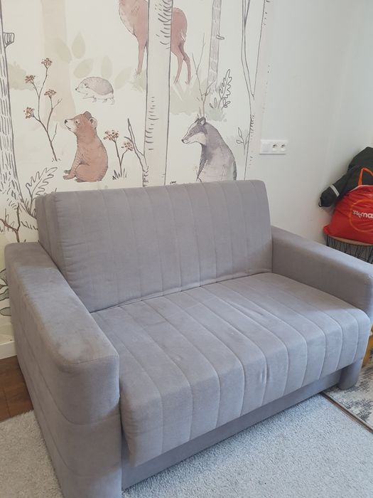 Sofa amerykanka szara DOMO 2