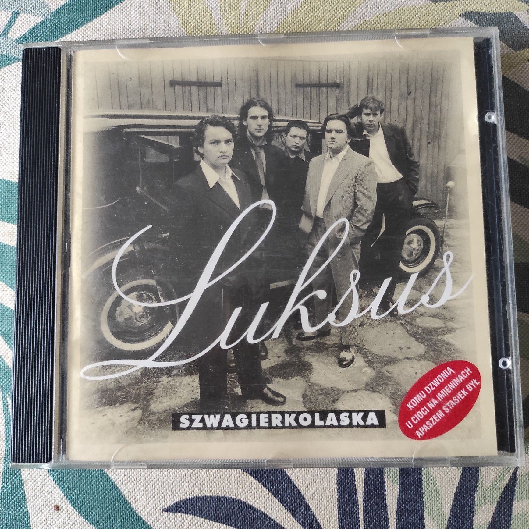 Szwagierkolaska Luksus płyta CD z autografami, pierwsze wydanie 1995