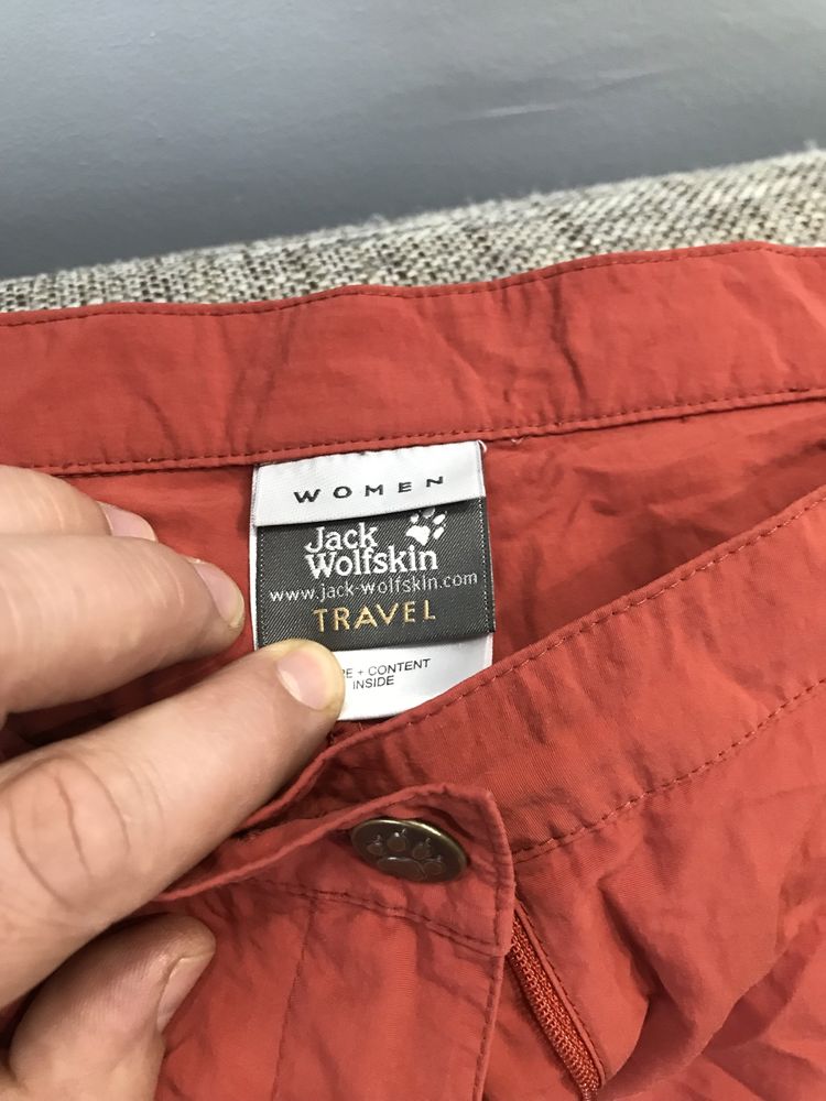 Jack Wolfskin travel spodnie damskie rybaczki