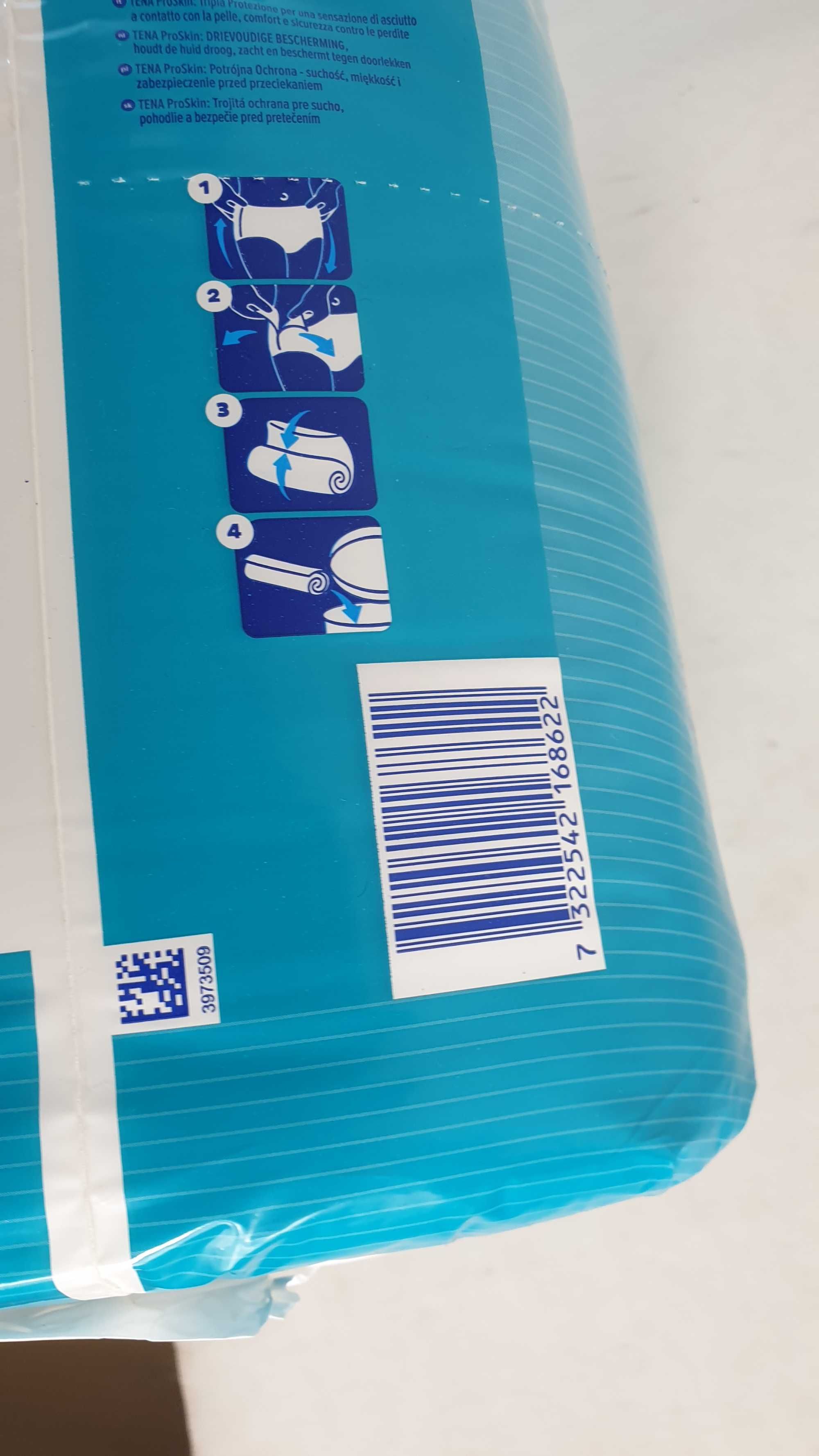 Majtki chłonne TENA Pants ProSkin Super XL 12 sztuk NEW