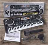 Keyboard Pianino Organy Elektroniczne 61 Klawiszy + Mikrofon