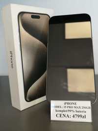 iPhone 15 Pro Max 256GB/Gwarancja