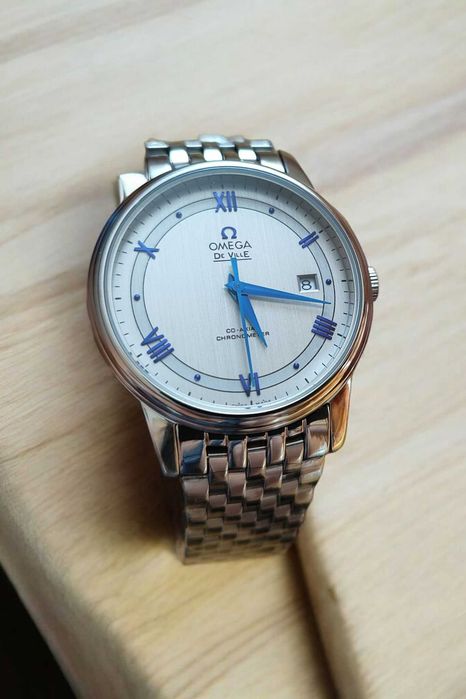 Механічний чоловічий годинник Omega De Ville Prestige Co-Axial