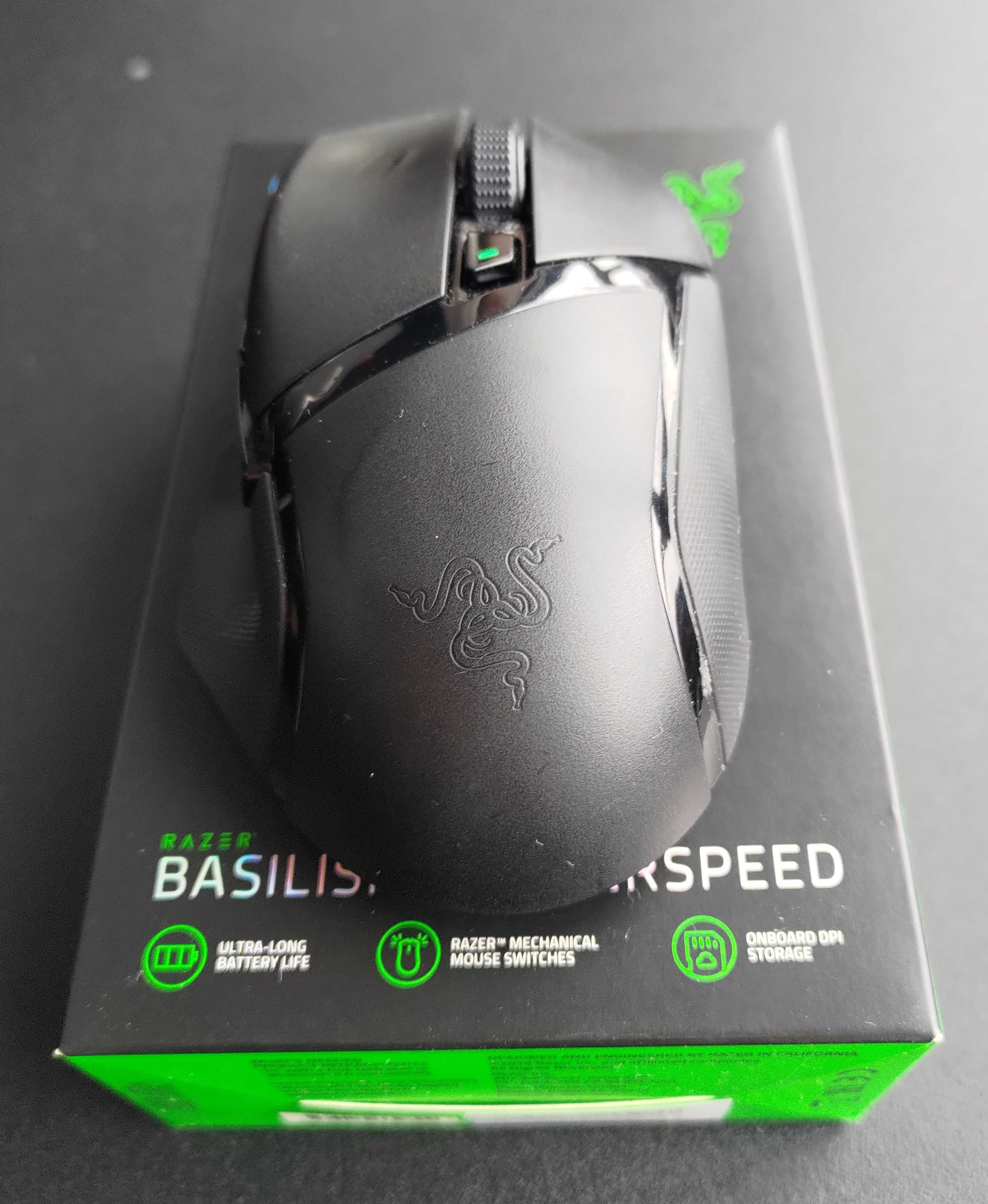 Rato Gaming RAZER Basilisk X Hyperspeed (16000 dpi - Wireless - Preto)