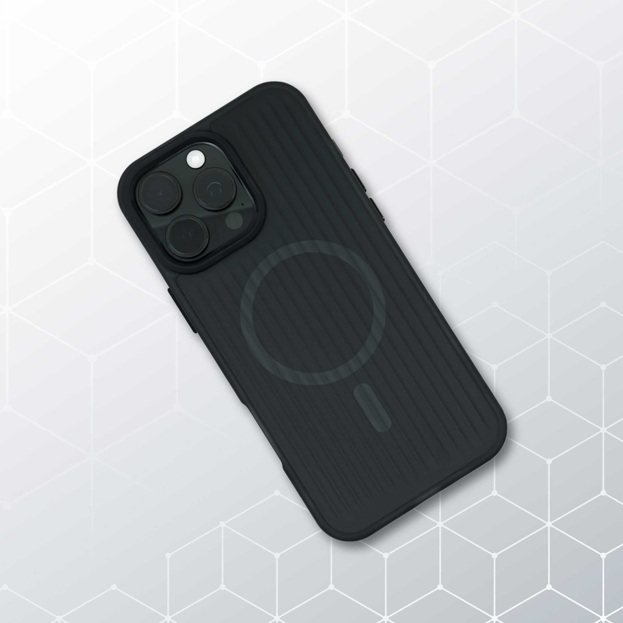 Etui JOLLBY. Line do iPhone 16 Pro Max (Shadow Gray)