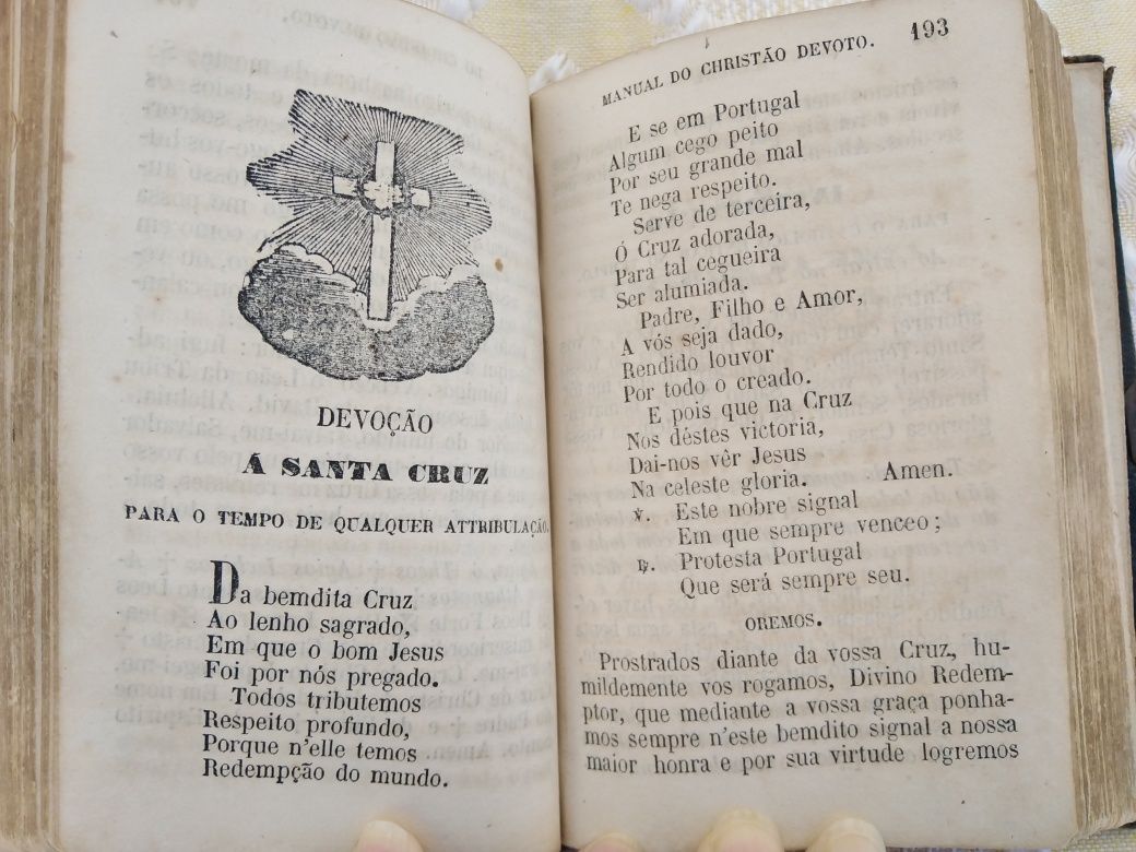 Missal do Cristão Devoto Ano 1861