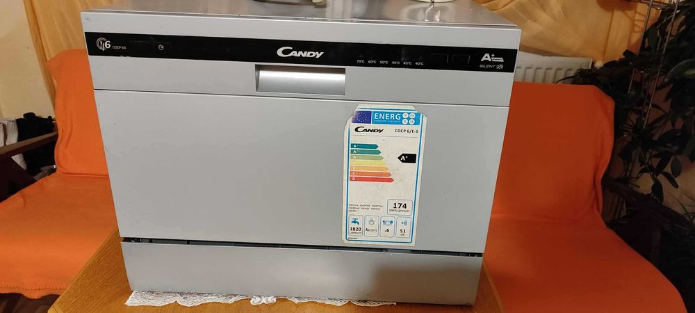 Zmywarka nablatowa  Candy CDCP 6/E-S