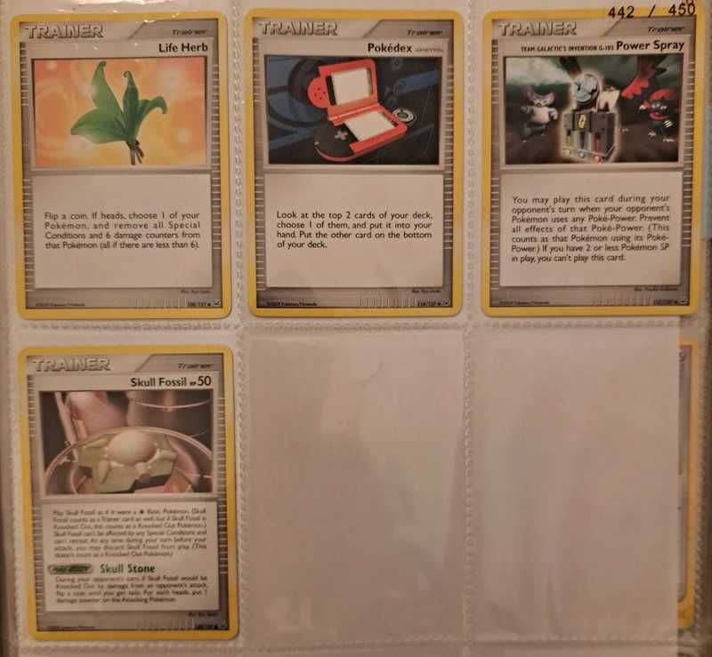 Cartas Pokemon Platinum Base Set