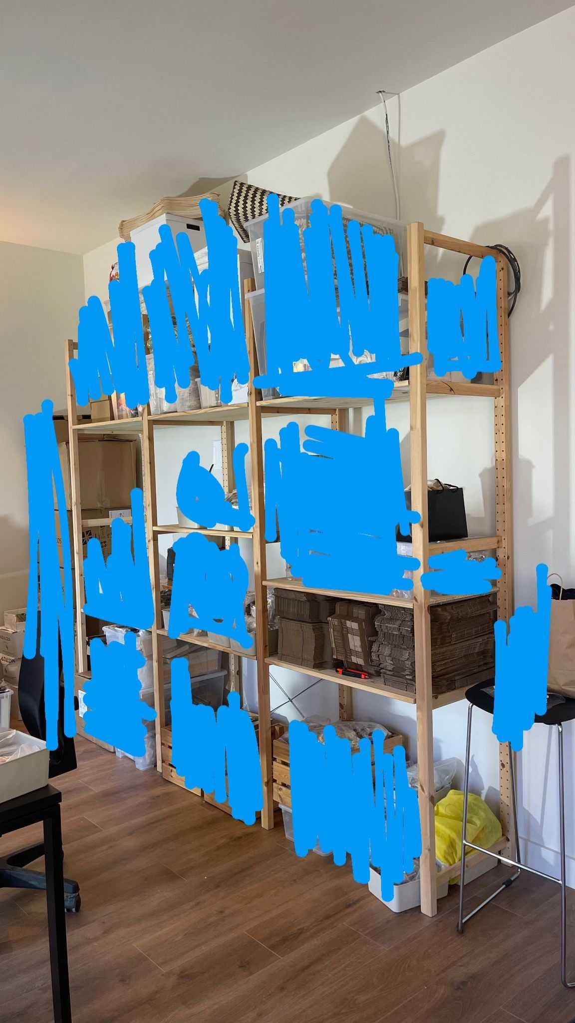 IKEA Módulos laterais Ivar 226cm