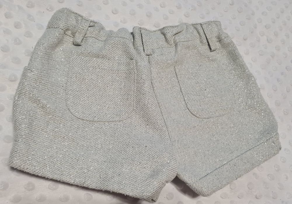 Eleganckie spodenki dla dziewczynki rozmiar 116