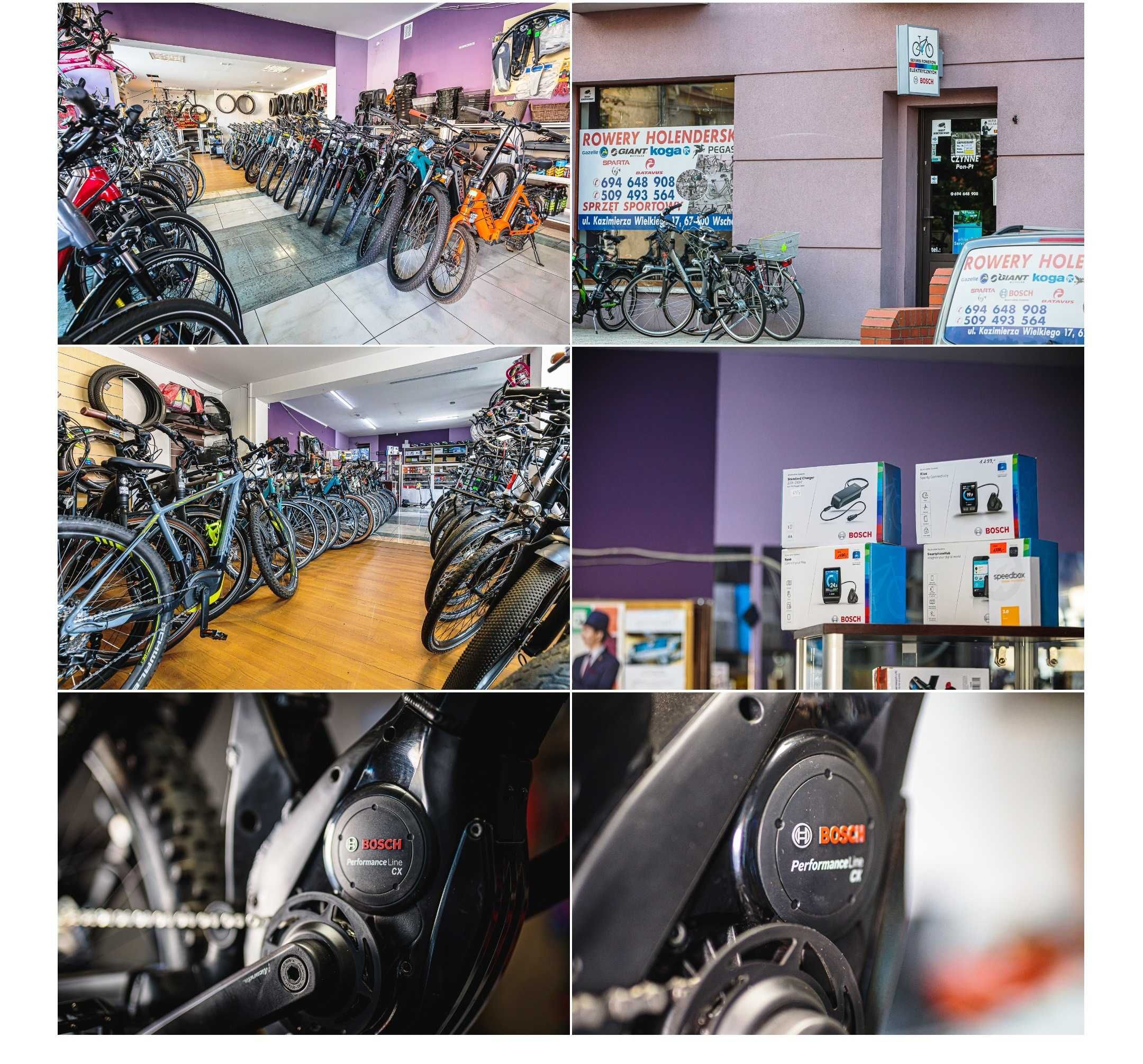 Raleigh E8  BOSCH Performance,Rama 48cm -Gwarancja -