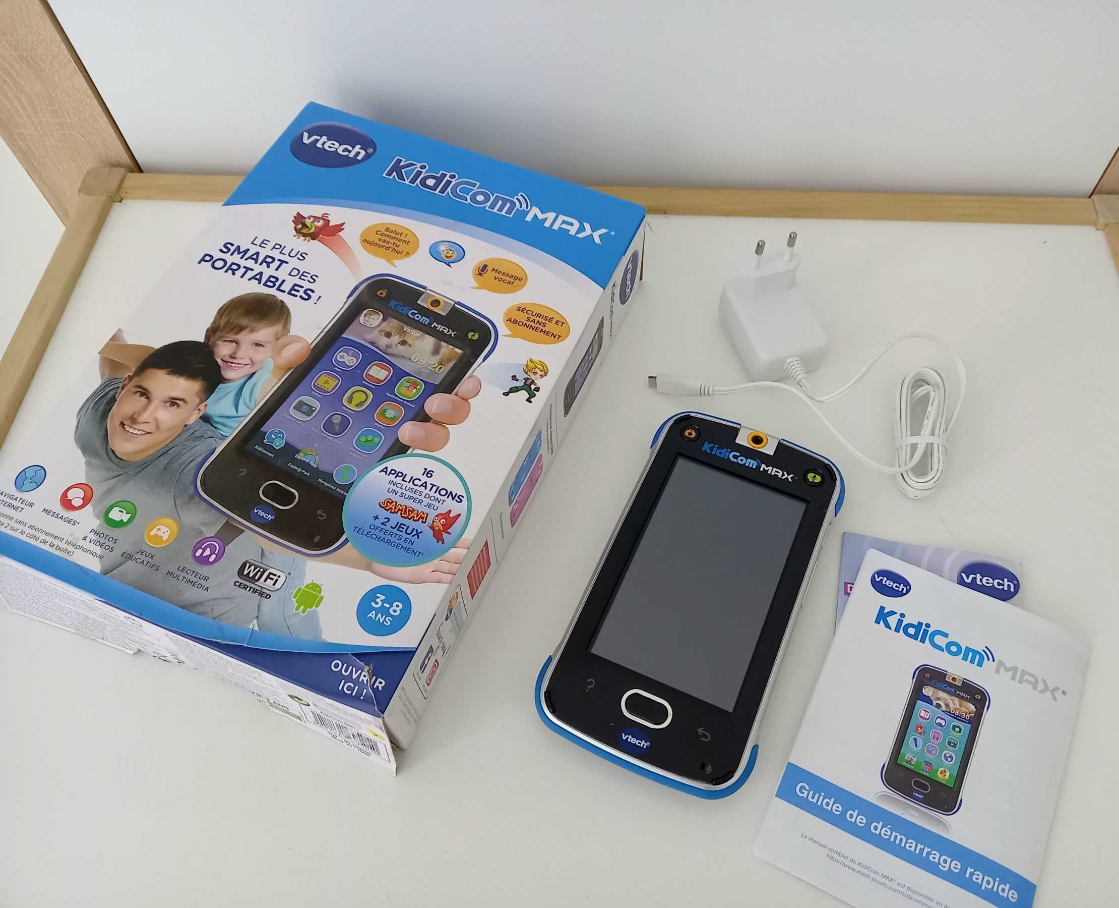 VTech Telefon interaktywny dla dzieci Kidicom Max 3+