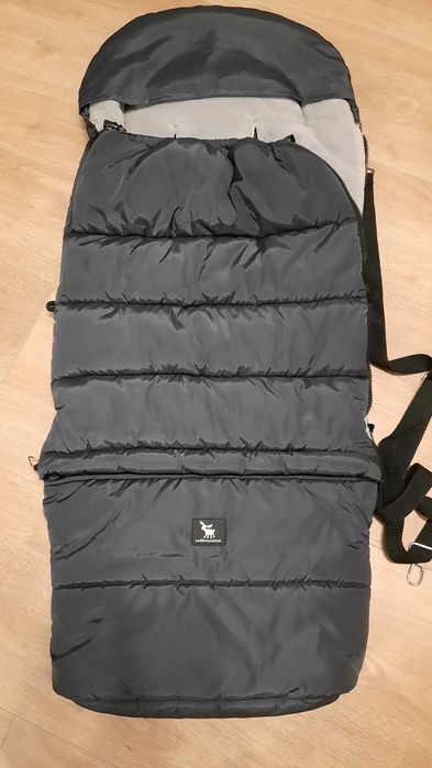 Cottonmoose Śpiworek Yukon Combi do wózka 3w1 Dark Blue