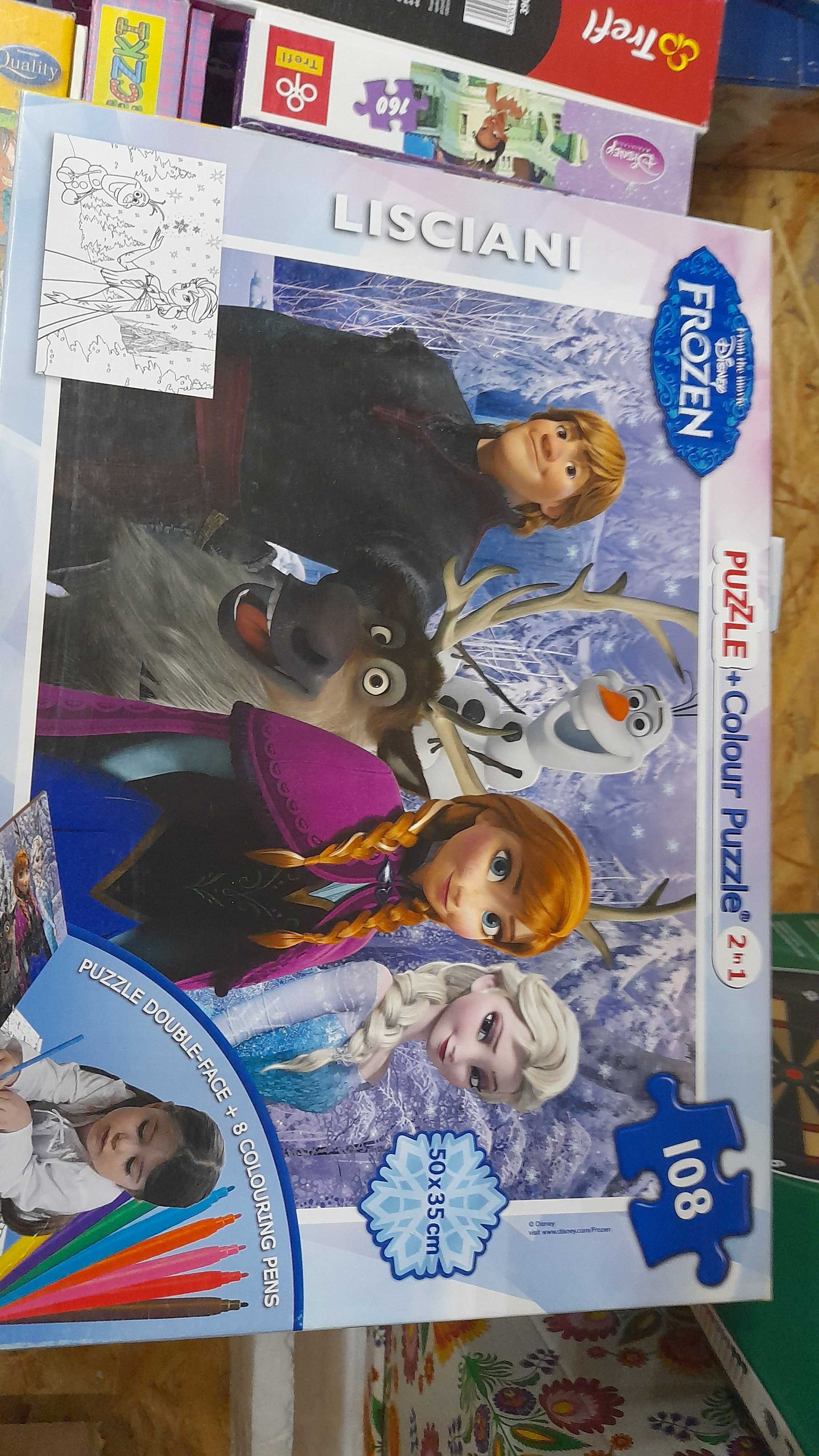 Puzzle Disney dla dziewczynki