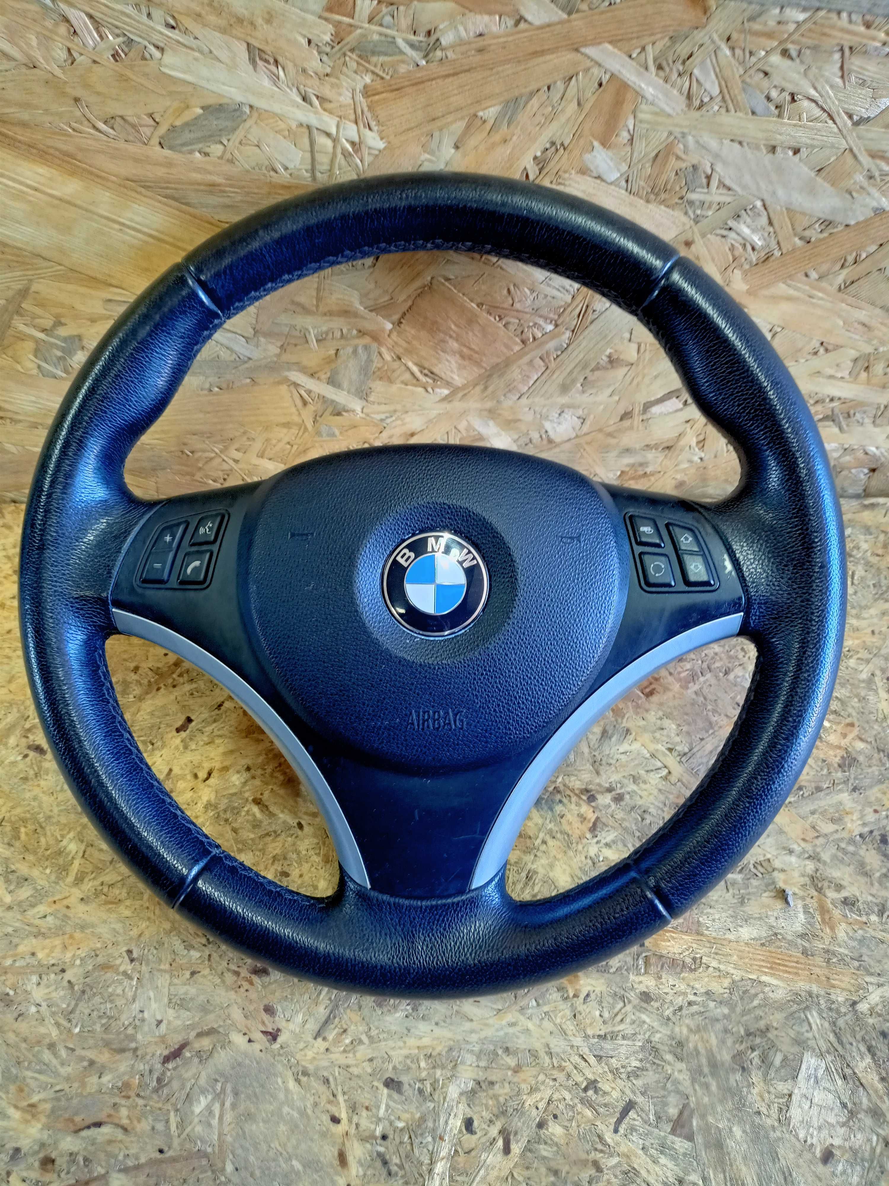 BMW Seria 1 3 E87 E90 kierownica sport chrom multifunkcyjna air bag