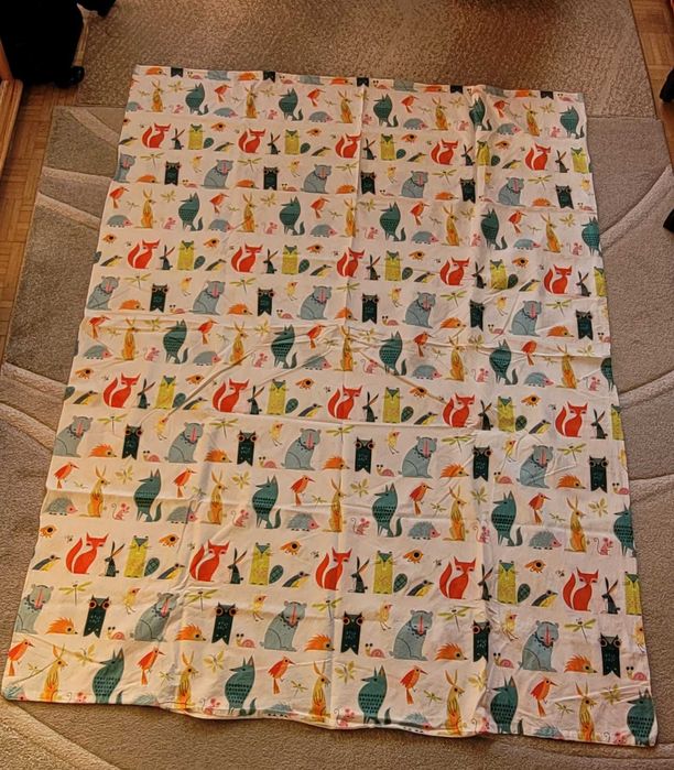 Pościel Ikea dla dzieci 150x200 zwierzątka