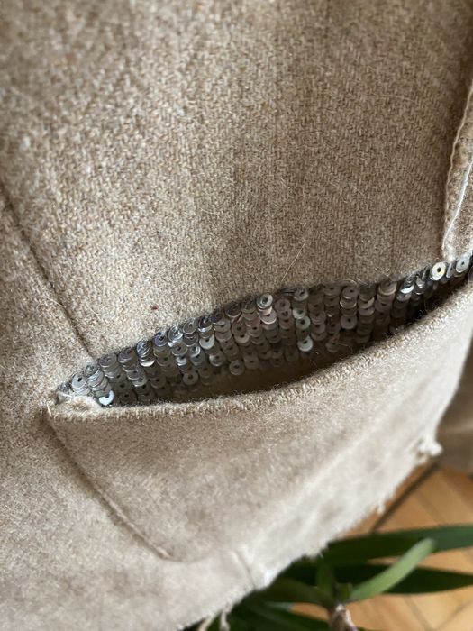 Пиджак из шерсти размер M