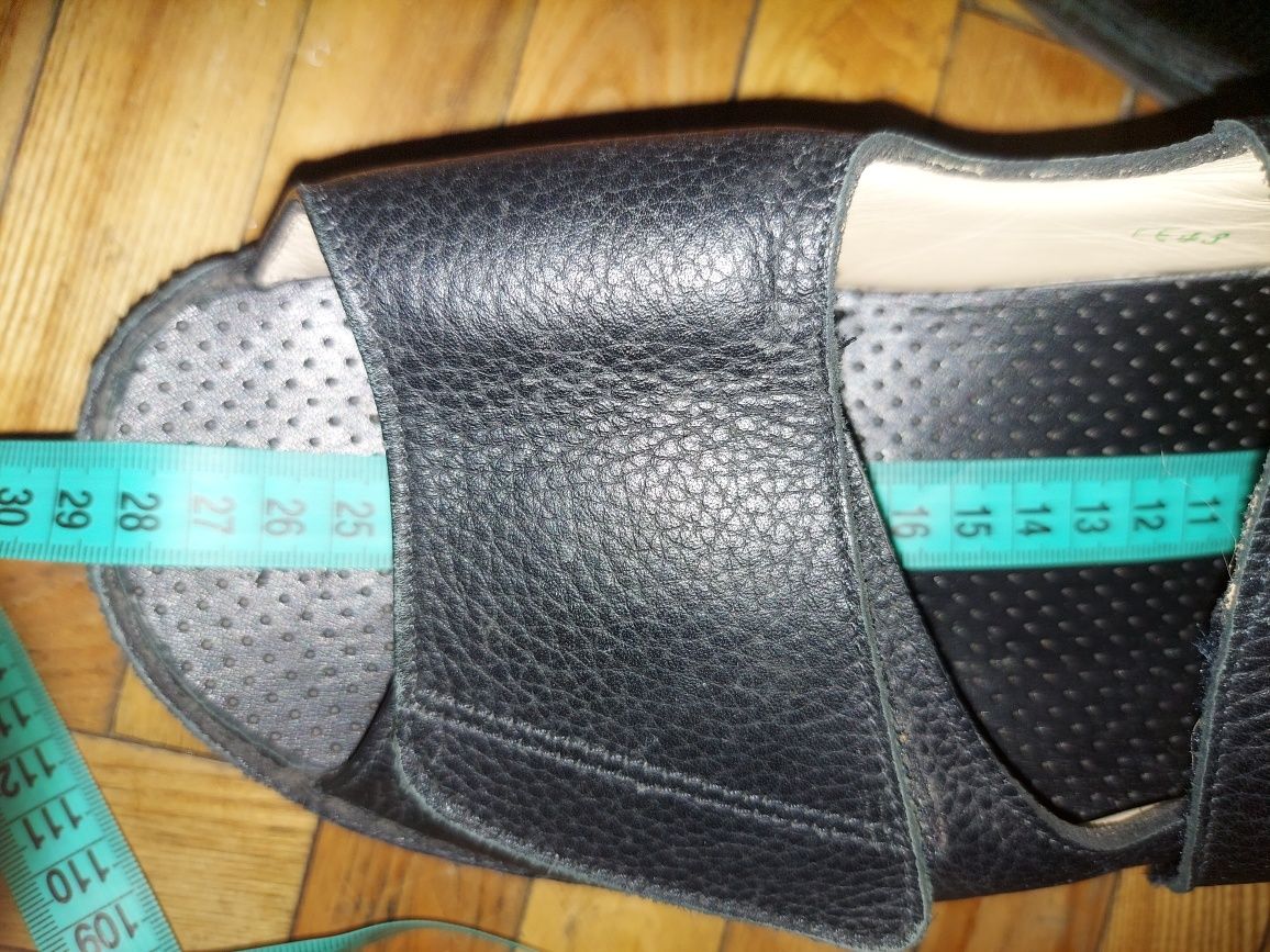 Сандалі туфлі ортопедичні на проблемну ніжку 43 розмір